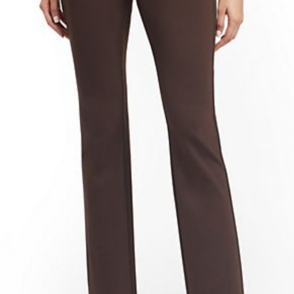 Brown slim fit pants